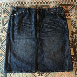 Gap jeans limited edition denim skirt